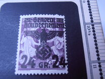 [Polish Postage Stamps Overprinted, Scrivi D5]