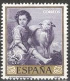 [Paintings by Bartolome Esteban Murillo - Stamp Day, type ATG]