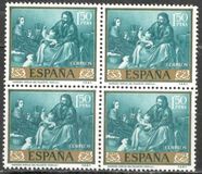 [Paintings by Bartolome Esteban Murillo - Stamp Day, type ATM]