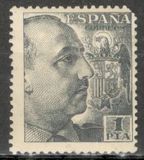 [General Franco - Without Imprint below Value, タイプ LI23]