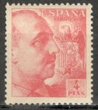 [General Franco - Without Imprint below Value, タイプ LI26]