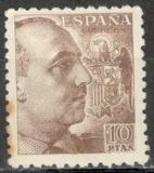 [General Franco - Without Imprint below Value, タイプ LI27]