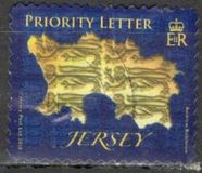 [Map of Jersey - Self Adhesive Stamps, type BDX1]