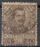 [Definitives - Eagle with Coat of Arms - Victor Emmanuel III, 1869-1947, type AK3]