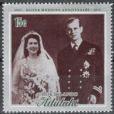 [The 25th Anniversary of the Marriage of Queen Elizabeth II and Prince Philip, тип AJ]