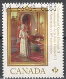 [60º Aniversario de la coronación de Isabel II. Adhesivo. C., tipo DDM]