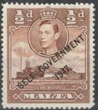 [King George VI and Local Motifs Overprinted "SELF-GOVERNMENT - 1947", type BA1]