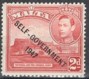 [King George VI and Local Motifs Overprinted "SELF-GOVERNMENT - 1947", type BA4]