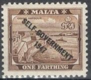 [King George VI and Local Motifs Overprinted "SELF-GOVERNMENT - 1947", type BA]