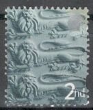 [Charlotte Brontë - Emissione regionale: Inghilterra -Un foro ellittico su ogni lato verticale / Carta: 1 banda al fosforo centrale / Autorità emittente: Royal Mail of Great Britain , Scrivi A]