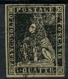 [Lion of Toscany - Printed on White Paper, Different Watermark, type A13]