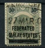 [Negri Sembilan Postage Stamps Overprinted, type A7]