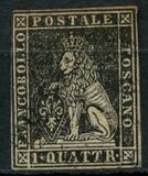 [Lion of Toscany - Printed on White Paper, Different Watermark, प्रकार A13]