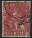 [Lion of Toscany - Printed on White Paper, Different Watermark, प्रकार A15]