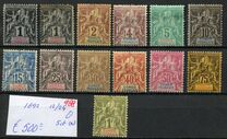 [Inscription: "CONGO FRANCAIS" - Coloured Paper, タイプ D]
