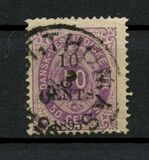 [No. 13 Surcharged "10 CENTS 1895", Scrivi D]