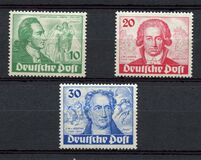 [The 200th Anniversary of the Birth of Johann Wolfgang von Goethe - Poet, tegund Q]