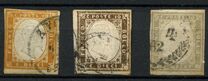 [King Victor Emmanuel II - This Issue Vary Greatly in Colour, Tip D6]