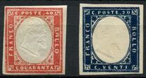 [King Victor Emmanuel II - This Issue Vary Greatly in Colour, tegund D7]