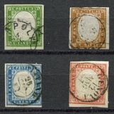 [King Victor Emmanuel II - This Issue Vary Greatly in Colour, Typ D10]