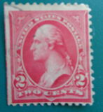 [George Washington - Lines of Groundwork Run Across Triangle, type BX6]