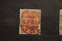 [Germania - Inscription "REICHSPOST", tip J3]