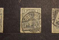 [Germania - Inscription "REICHSPOST", tip J]