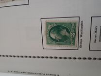[George Washington - White Wove Paper, type AH1]