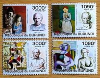 [Personalities - The 130th Anniversary of the Birth of Picasso, 1881-1973, type BRM]