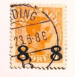 [Wavy Lines & King Christian X Surcharged, type AB]