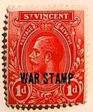 [No. 96 Overprinted "WAR STAMP", type U3]