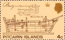[Views of Pitcairn and Items of H.M.S. "Bounty", type CV]