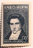 [The 100th Anniversary of the Death of Marco Manuel de Avellaneda, 1813-1841, type FZ]