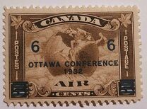 [No. 151 Surcharged & Overprinted "OTTAWA CONFERENCE - 1932", 類型 BX]