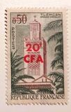 [Stamp of France Surcharged, typ DB]