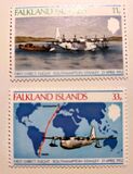 [The 26th Anniversary of First Direct Flight, Southampton-Port Stanley, Scrivi GQ]