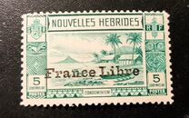 [Local Landscape - Issues of 1938 Overprinted "France Libre", Scrivi O]