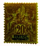 [Navigation & Commerce - Inscription: "SENEGAL DÉPENDANCES", type XXY6]