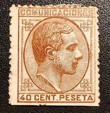 [King Alfonso XII, type AP5]