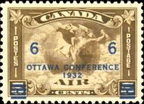[No. 151 Surcharged & Overprinted "OTTAWA CONFERENCE - 1932", 類型 BX]