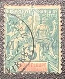 [Inscription: "GUADELOUPE ET DEPENDANCES", type G3]