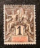 [Inscription: "GUADELOUPE ET DEPENDANCES", type G]