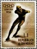 [Winter Olympic Games - Cortina d` Amprezzo 1956, Italy, タイプ HT]