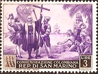 [The 500th Anniversary of the Birth of Christopher Columbus, 1451-1506, Tipi FW]