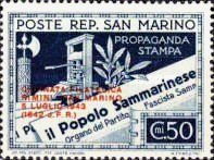 [Day of the Stamp - No.262-263 Overprinted, Tipe CD1]
