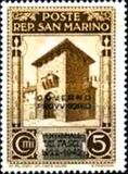 [Idem - Surcharge GOVERNO PROVVISORIO, type CH]