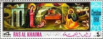 [Airmail - Christmas - Paintings, type IB]