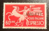[Express Stamp - Democracy - Italy Postage Stamp of 1945 Overprinted "AMG-FTT", type Y12]