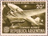 [Airmail - The 10th Anniversary of the State Airlines, Tüüp LV]