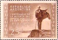 [The 100th Anniversary of the Death of San Martin, 1850-1950, タイプ LI]